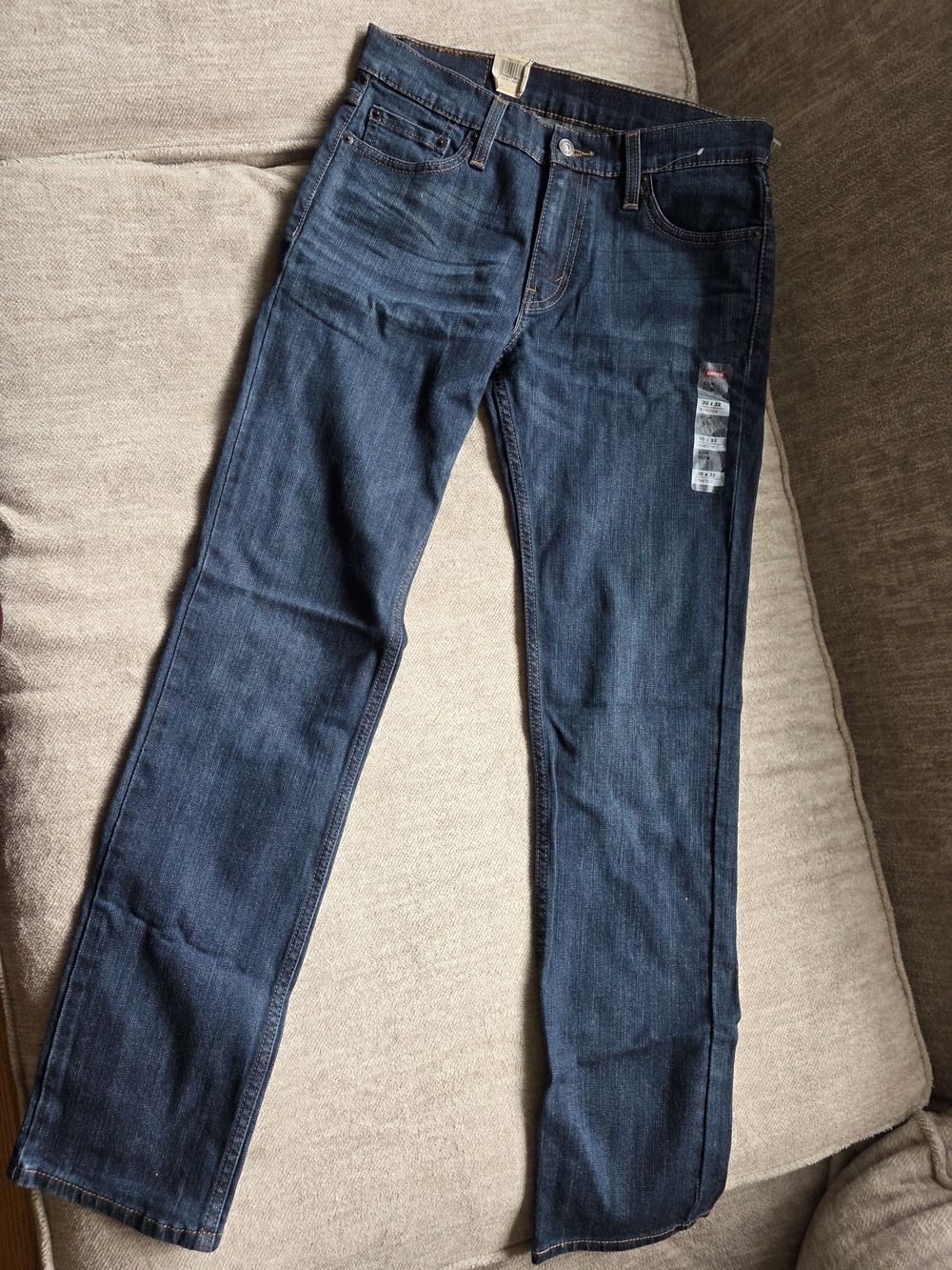 Levi's Men's Indigo Straight-Leg Jeans
